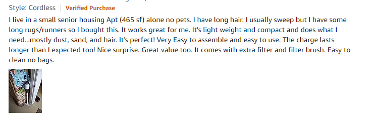 review vacuum